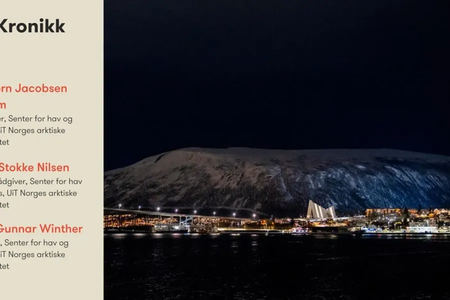 Tromsø i mørket