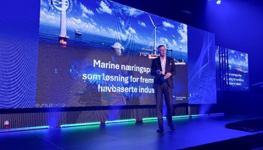 Dag Rune Olsen presenterer om marine næringsparker