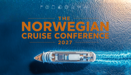 Flyfoto av en cruisebåt