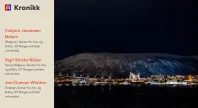 Tromsø i mørket