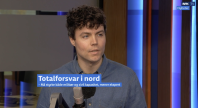 Vebjørn Jacobsen Melum fra Senter for hav og Arktis intervjues på NRK om totalforsvaret i nord.